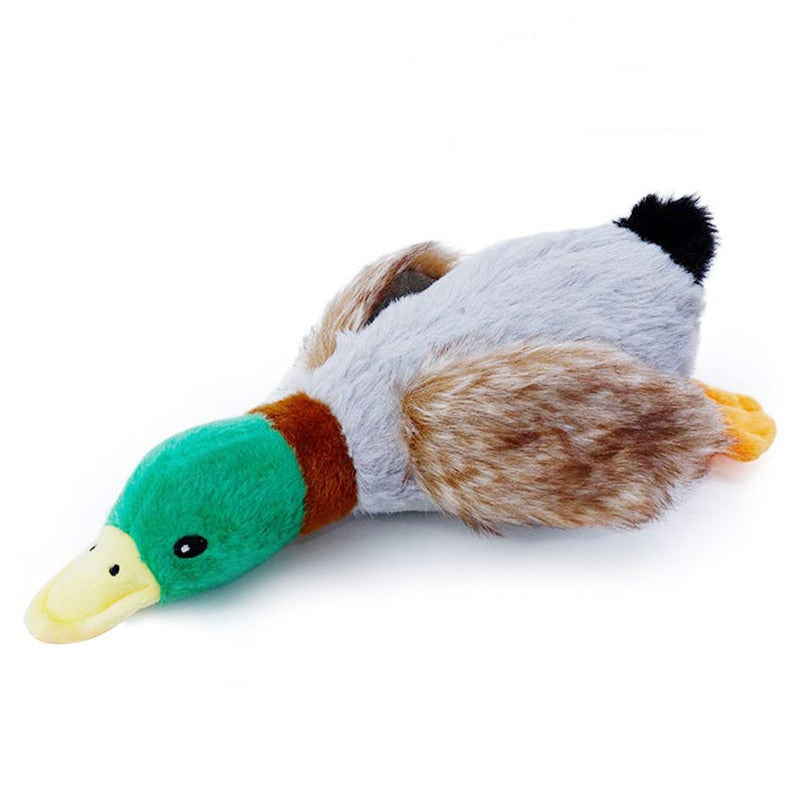 Urso De Pelúcia Para Pets Formato Pato